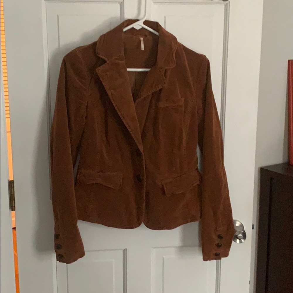 NWOT Free People cord jacket